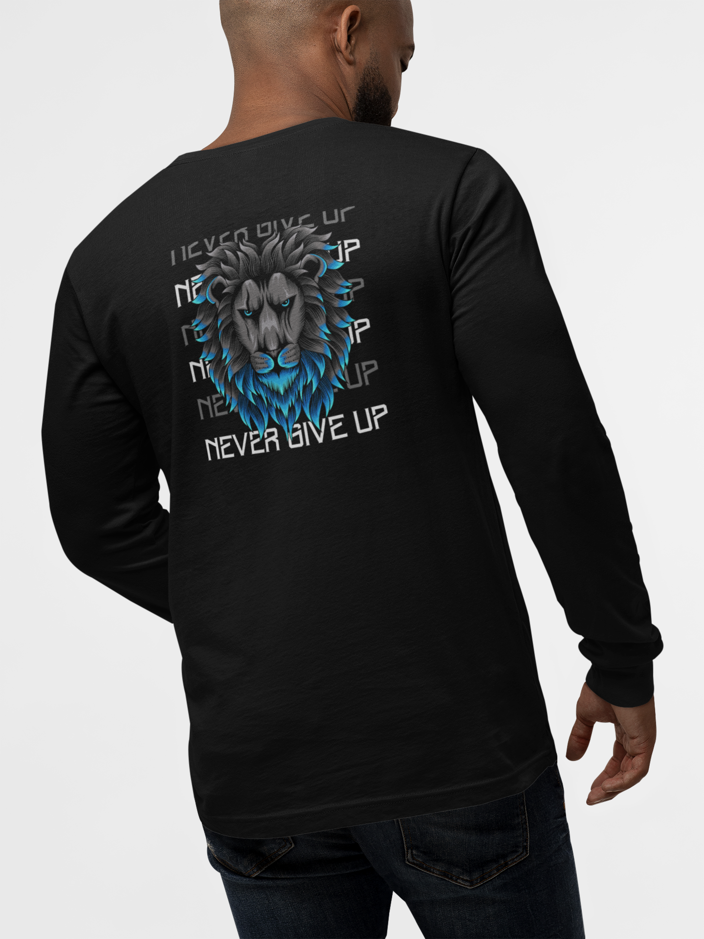 Never Give Up tee (long sleeve)